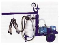 MILKING MACHINE TROLLEY MOUNTED